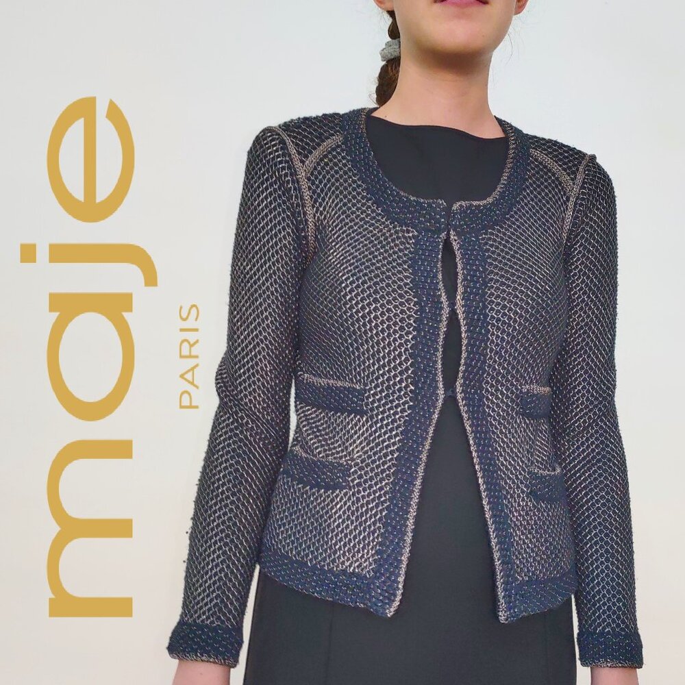 Maje Knit Cardigan